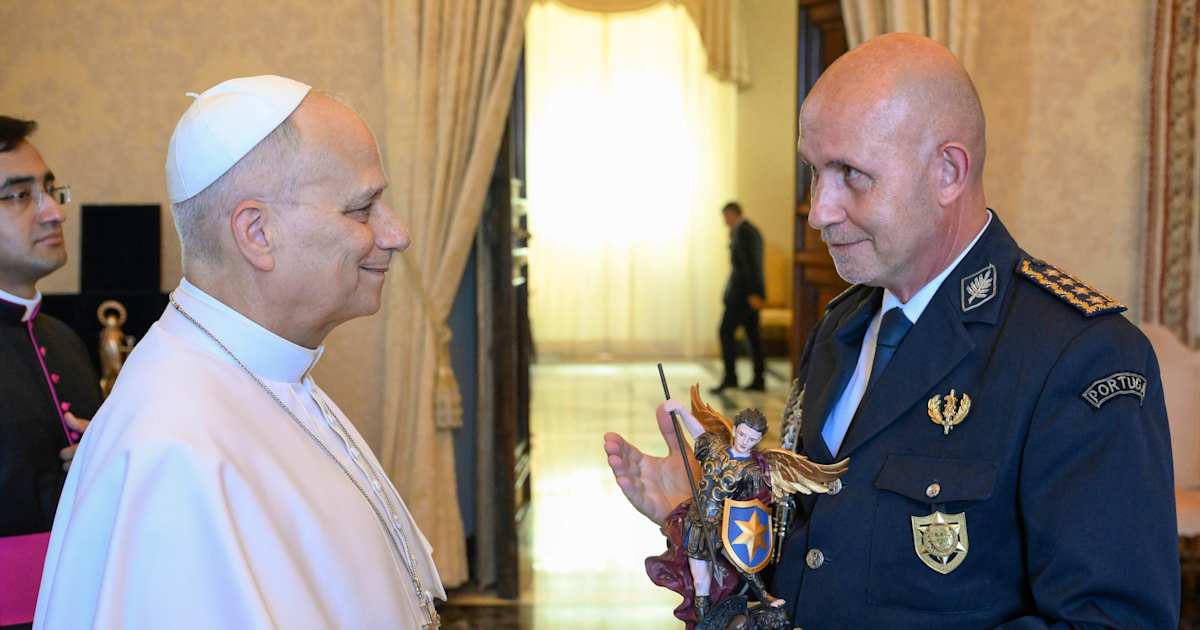 Portugisiska soldater fick påvens ord om ansvar och fred