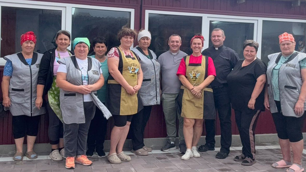 Kök i nordvästra Ukraina får stöd från Heliga stolen