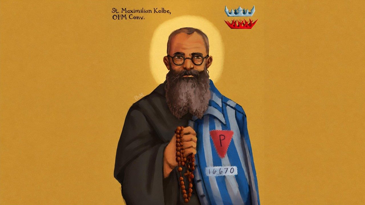Maximilian Kolbe ställs mot dödsstraffets logik